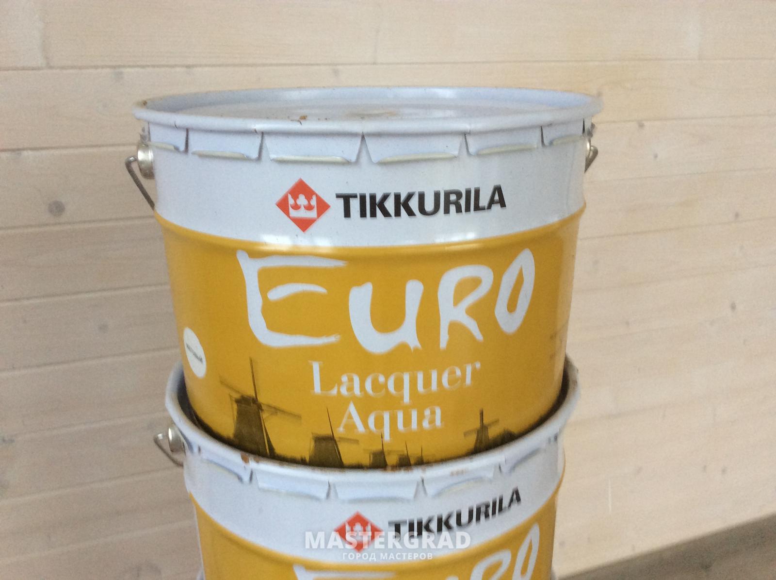 Tikkurila lacquer aqua