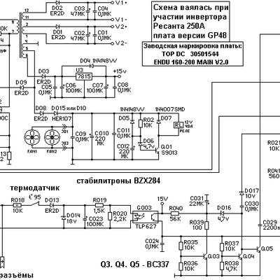 Ресанта 250а схема