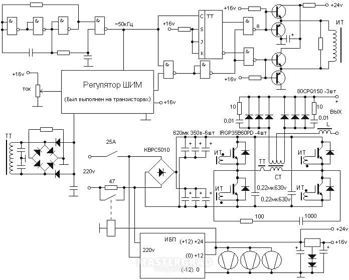 Схема inverter 5000 pro