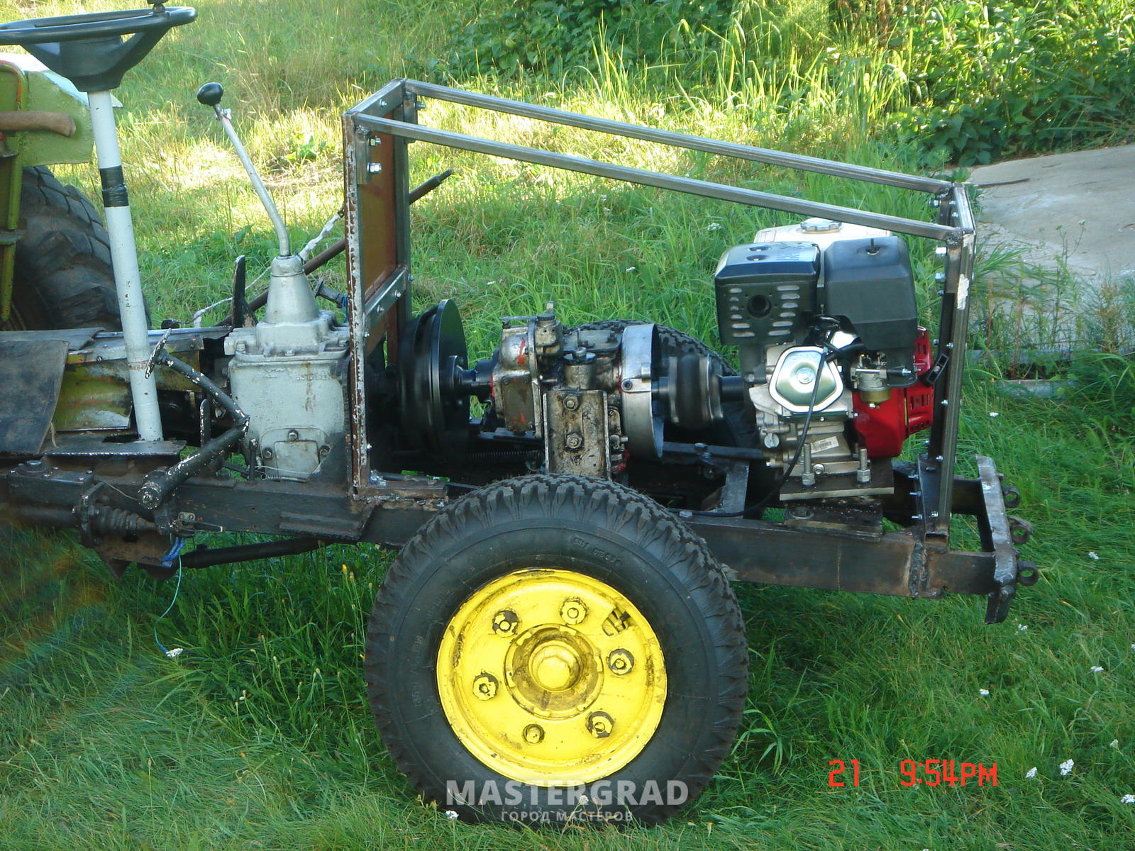 Самодельный трактор с двигателем зид (67 фото)