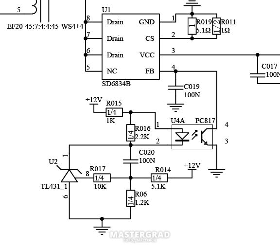 Sd6834 схема включения