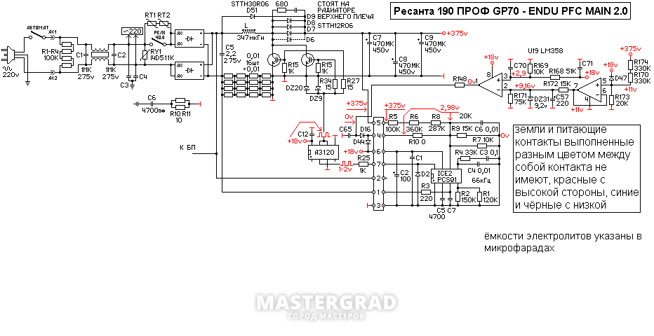 Gpv245 схема ресанта саи 190