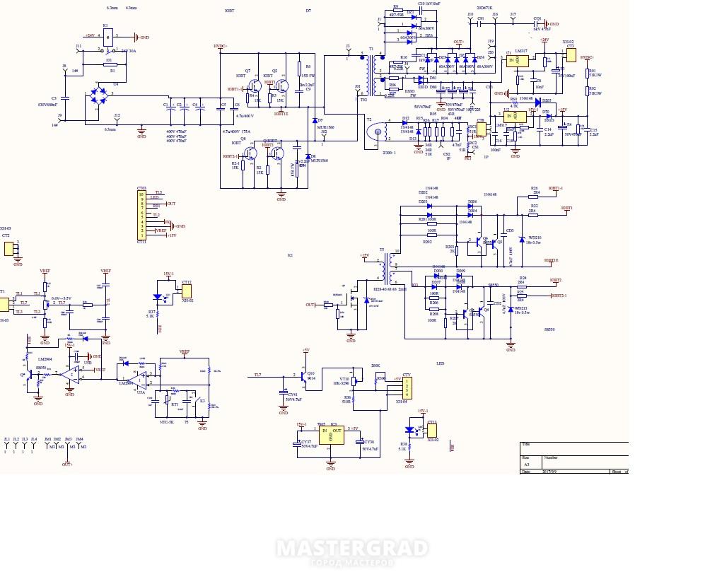 Forward 161 igbt схема