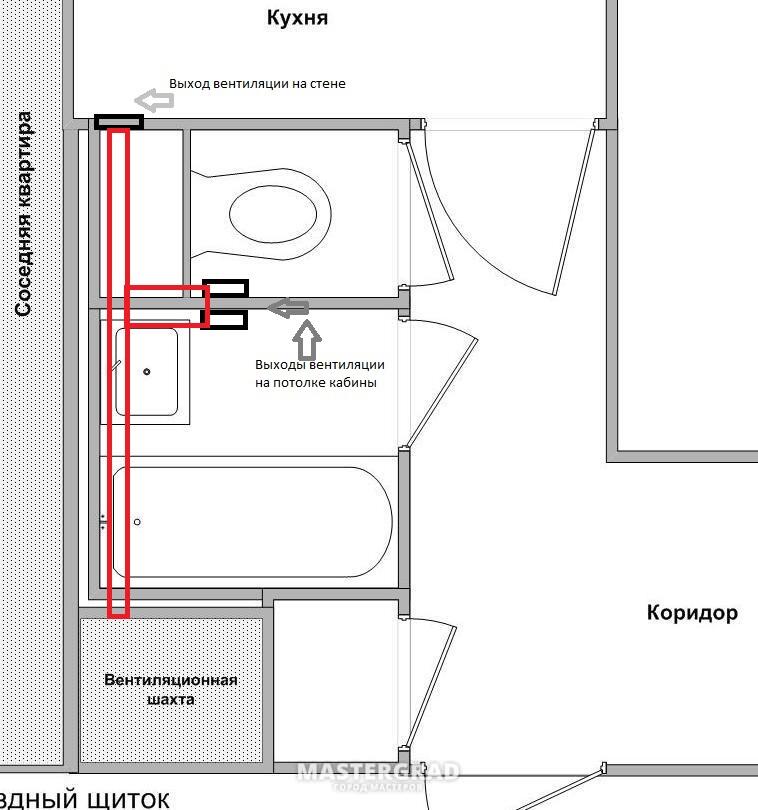 1605 ам планировка кухни