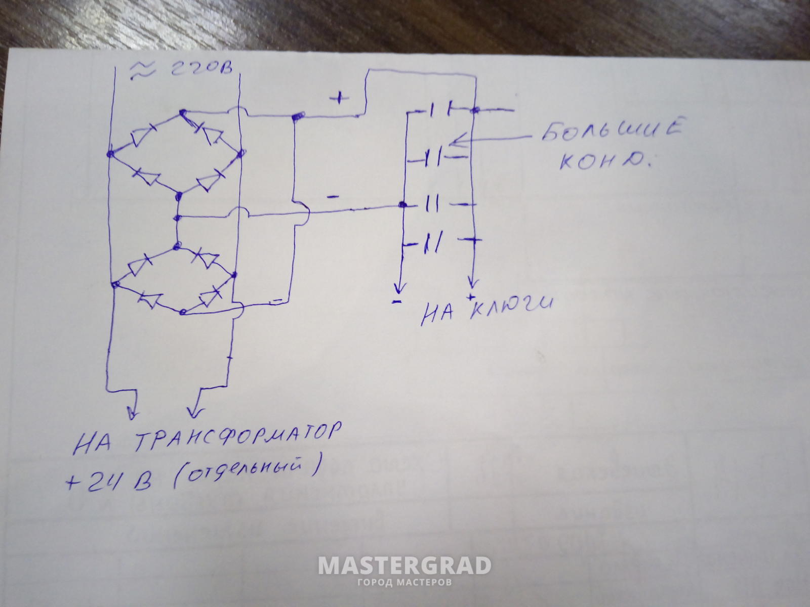 Переменка из постоянки схема