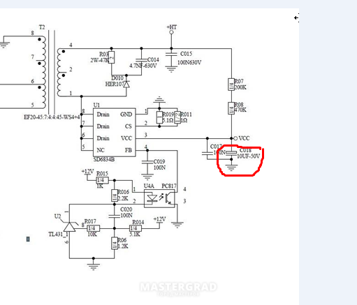 Sd6835 в сварочном инверторе ресанта схема