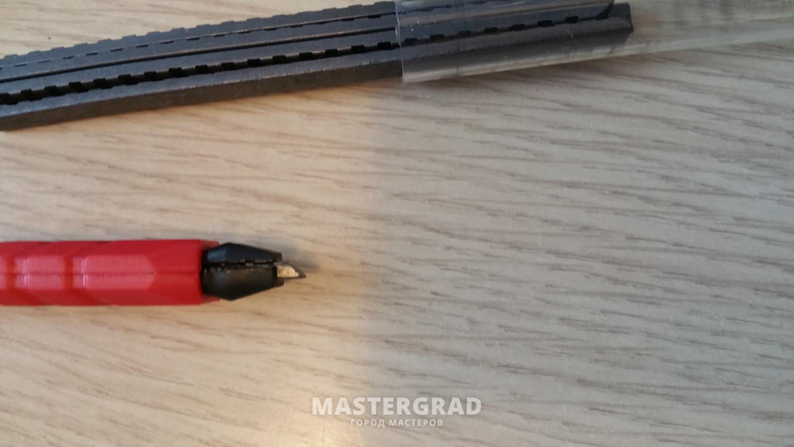 Строительный механический карандаш цанговый