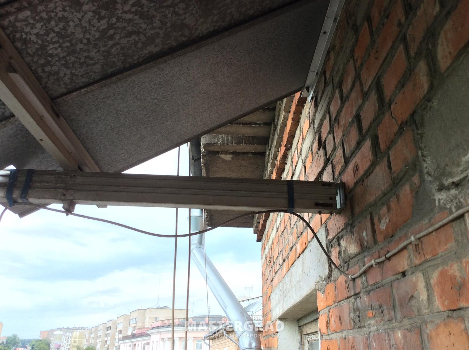Подкос для балконной плиты