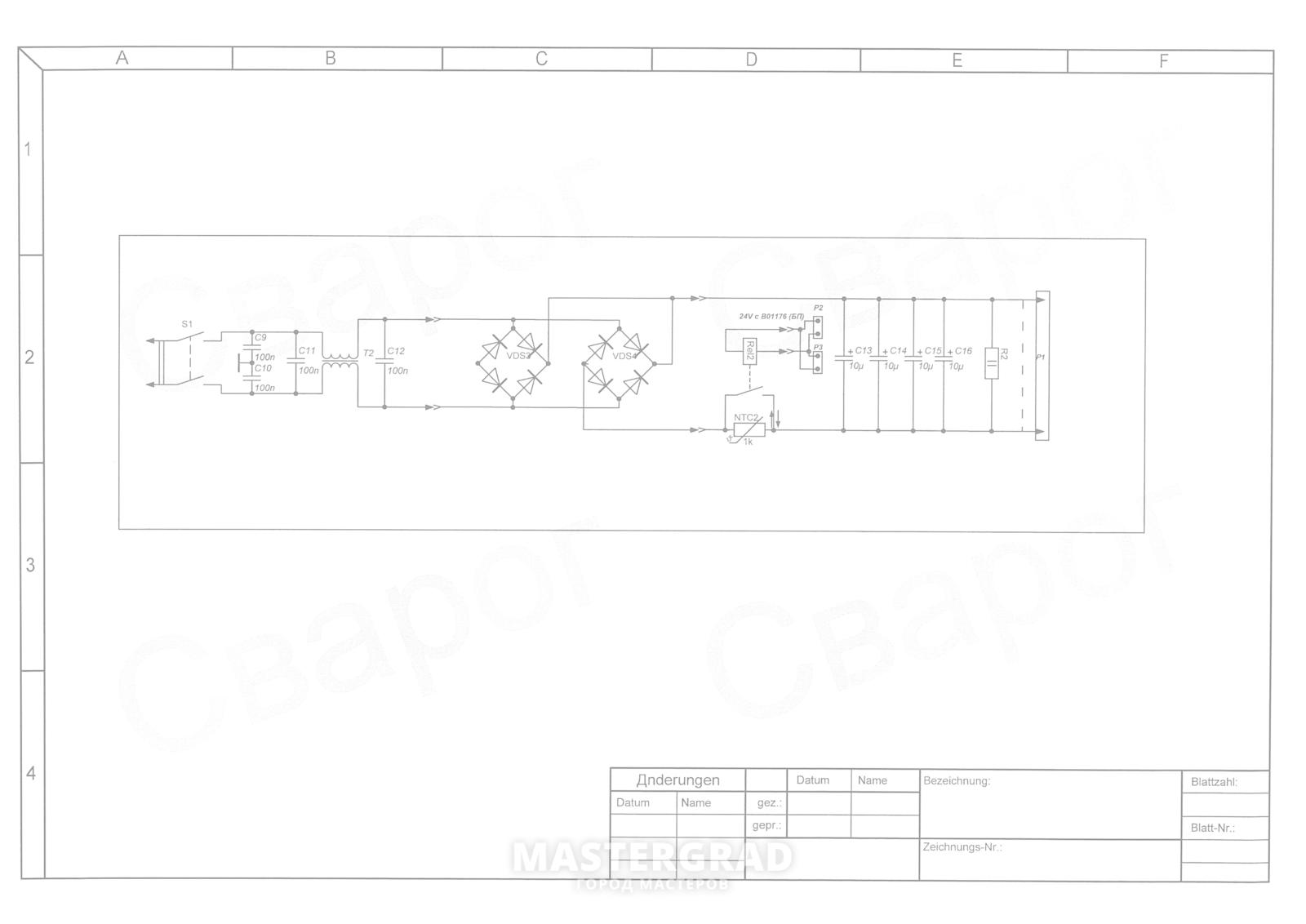 Jasic arc 200b схема