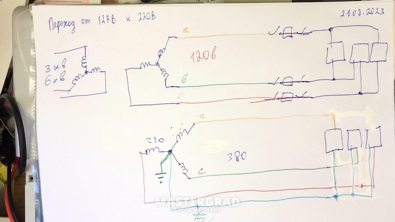 Трёхфазная сеть 127/220 вольт без ноля и земли - Mastergrad - крупнейший  форум о строительстве и ремонте. Форум № 290680. Страница 1 - Электрика