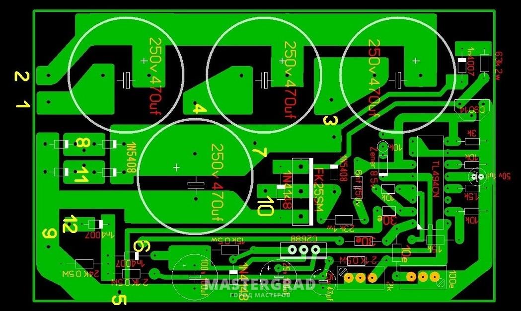 Avr для бензогенератора схема