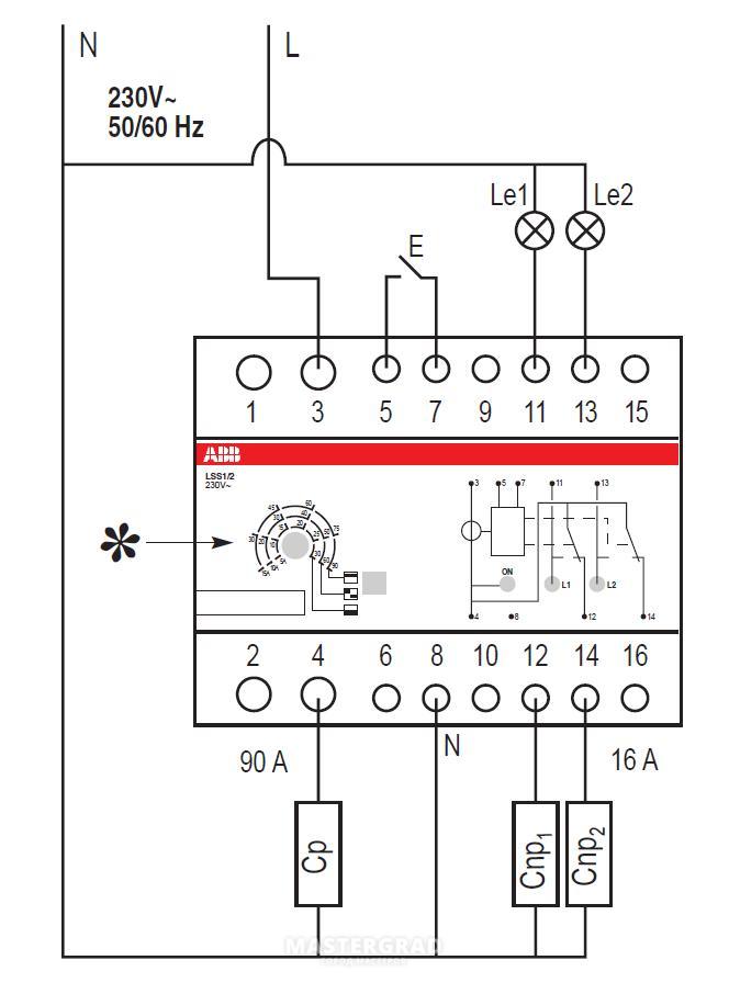 Схема esb25 40n подключения