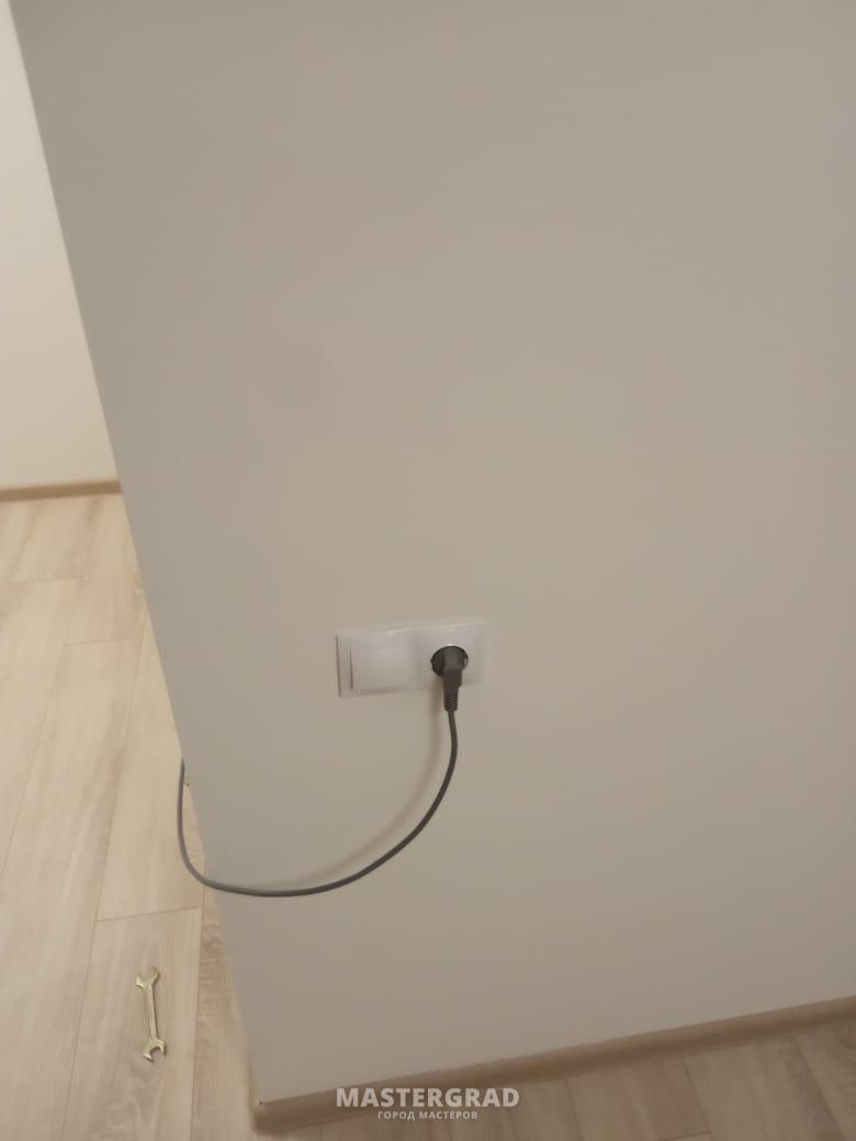 Высота розеток для телевизора на стене