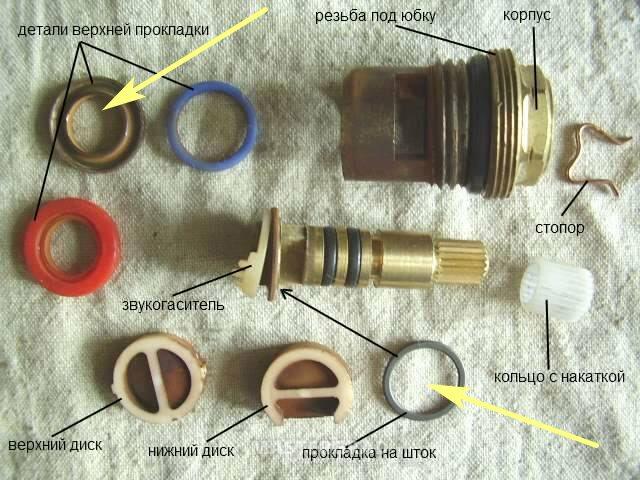 Как самостоятельно заменить кран-буксу в смесителе