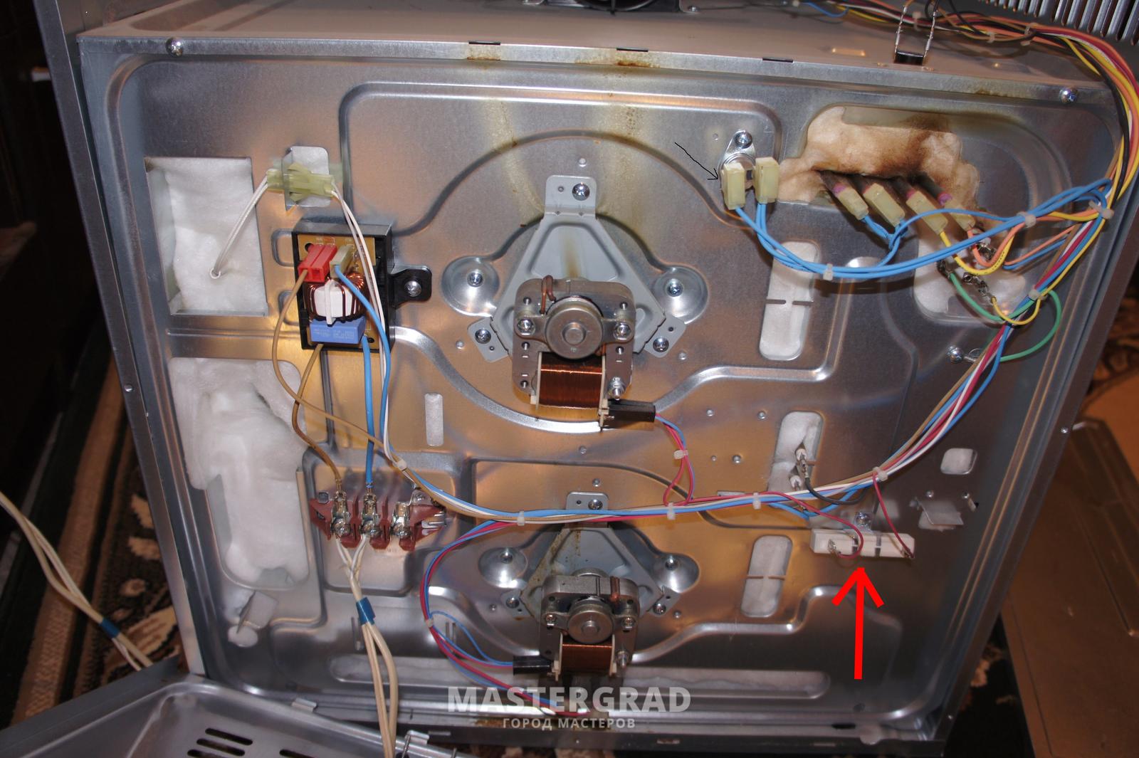 ремонт газового духового шкафа electrolux