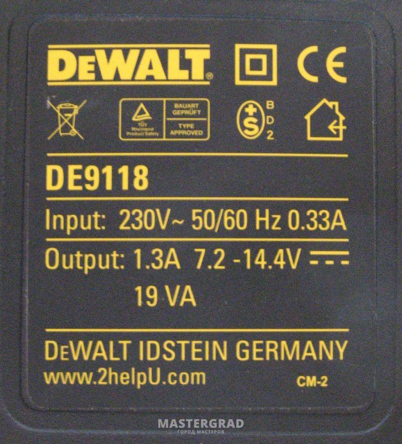 Dewalt de9130 схема