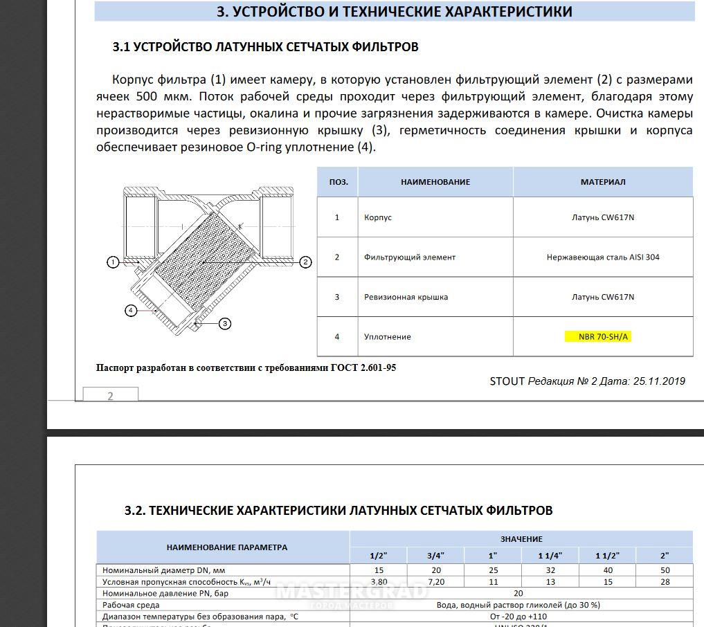 Косой фильтр на схеме