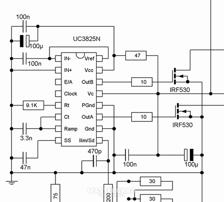 Uc3825 схема бп