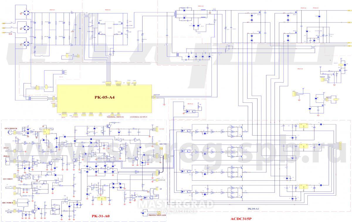 Сварог миг 3500 сварочный полуавтомат схема
