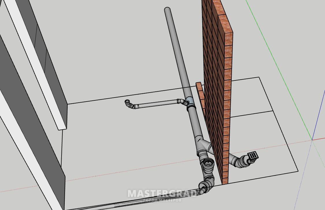 Канализация в частном доме под стяжкой, возможные проблемы схем на  изображениях. Прошу помочь выбрать вариант! - Mastergrad - крупнейший форум  о строительстве и ремонте. Форум № 303710. Страница 1 - Канализация