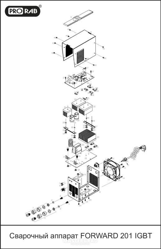 Forward 182 igbt схема