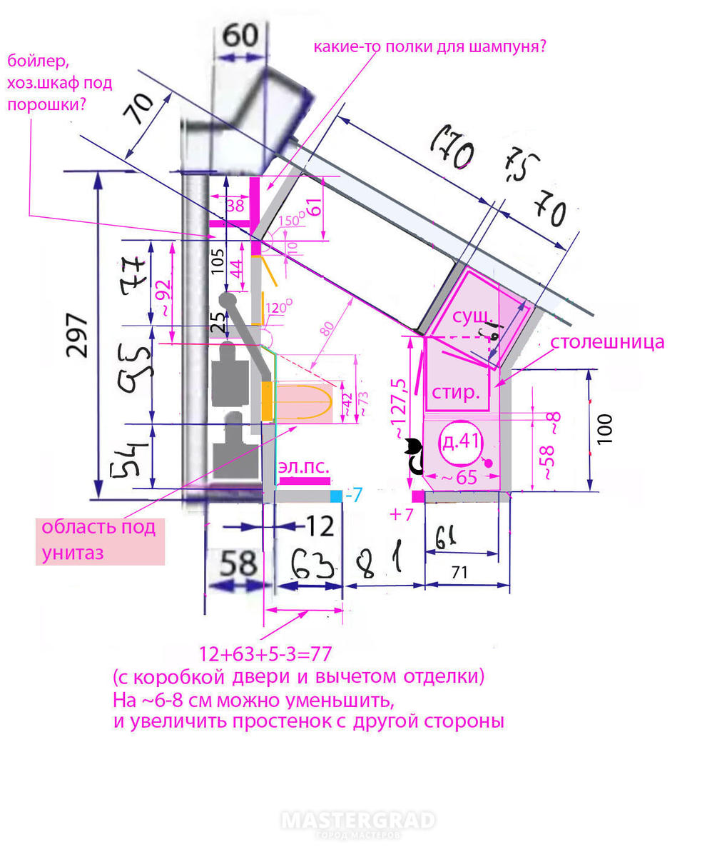 Стиральная и сушильная машины в нише в столбик - Mastergrad - крупнейший  форум о строительстве и ремонте. Форум № 291389. Страница 2 - Бытовая  техника и электроника