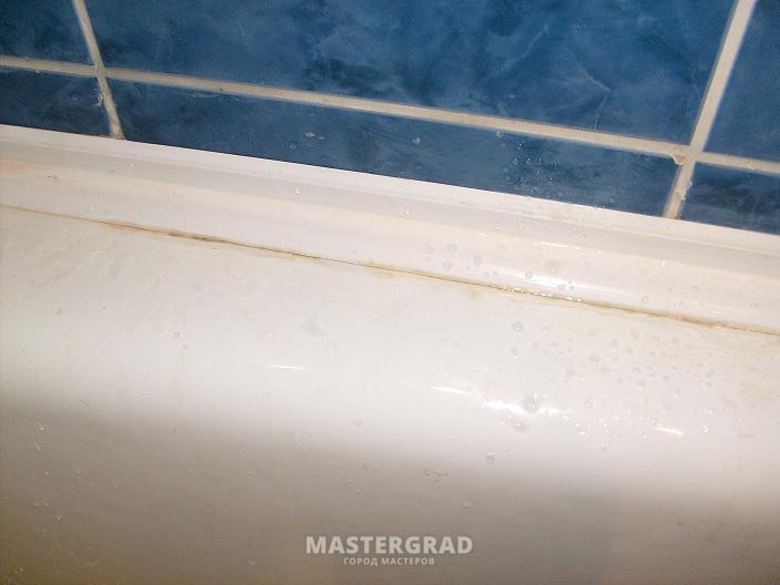 2 проблемы: трескается затирка и стык ванны - Mastergrad - крупнейший .